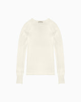 Daniel White Silk Long Sleeve Top