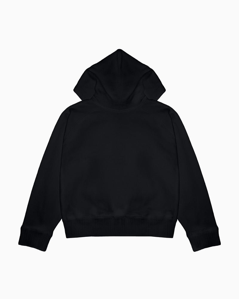 Sophia Black Hooded Sweatshirt