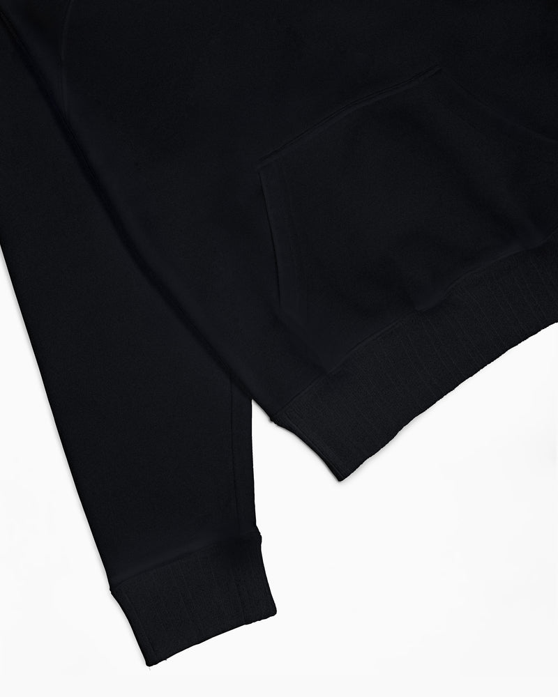 Sophia Black Hooded Sweatshirt
